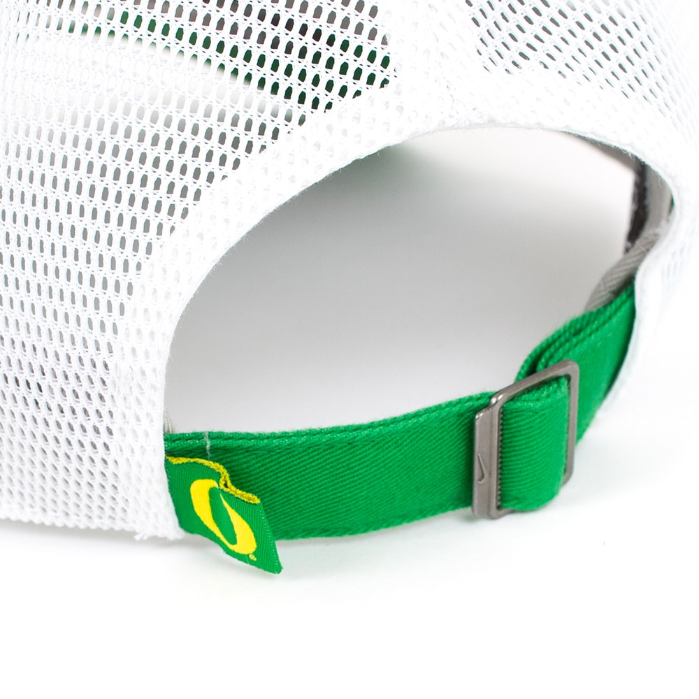 Classic Oregon O, Nike, Green, Curved Bill, Cotton, Accessories, Unisex, Soft Mesh, Unstructured, Twill, Adjustable, Hat, 916390